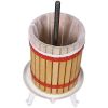 4.8 Gal Manual Presser Juicer Fruit Wine Press for Wine Making Juice Vegetable