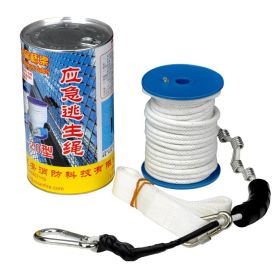 Fire escape self-rescue rope (Color: Blue)