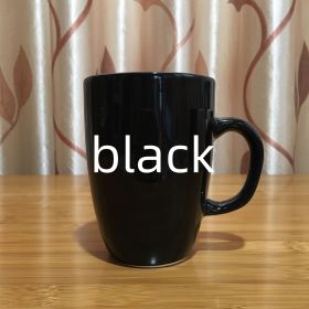 Ceramic Couple Has A Coffee Cup (Option: Black-201 300ml)