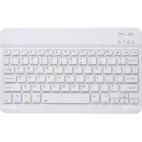 Compatible with Apple, Suitable for Huawei tablet wireless computer keyboard (Color: White)